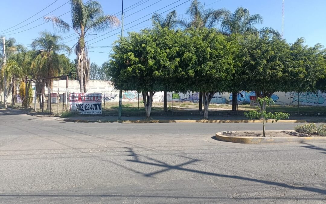 TERRENO COMERCIAL (Fracc. Gamez) IRAPUATO,GTO.
